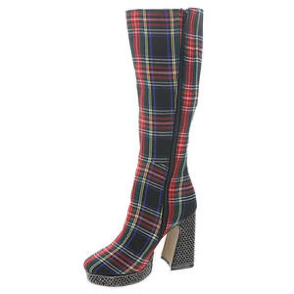 NIB Betsey Johnson Valeria Knee High Boots size 5 - Picture 7 of 14